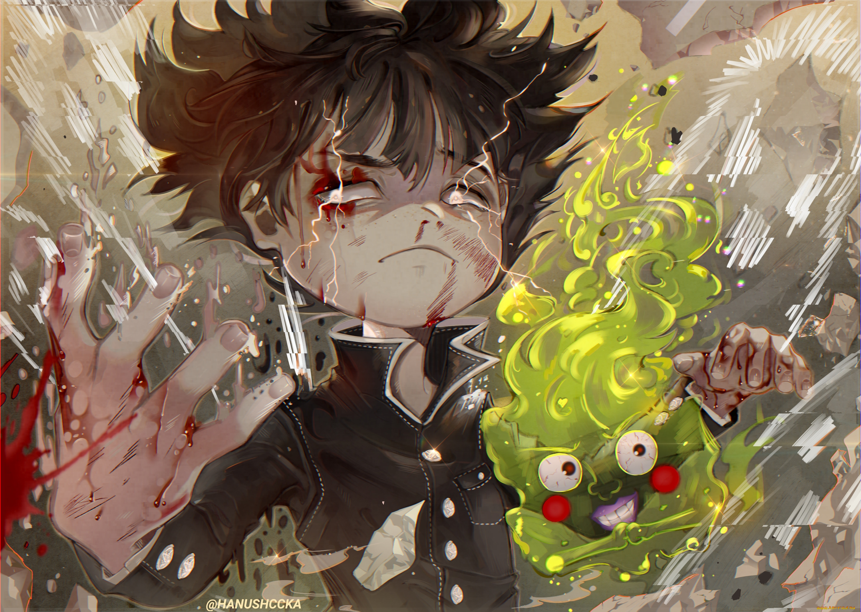 , mob psycho 100, , , 100